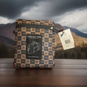 NWT Cognac / Brown London‎ Fog Foldable Travel  Duffle Bag, $78 Sports, Gift